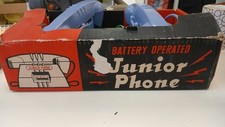 Vintage Junior Phone Toy - Boxed - Battery Operated Box Has No Lid
