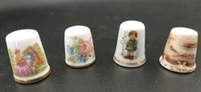 🧵 Lot of 4 Vintage Ceramic