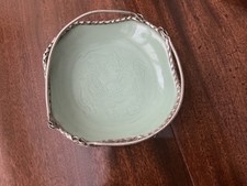 ANTIQUE CHINESE CELADON BASKET