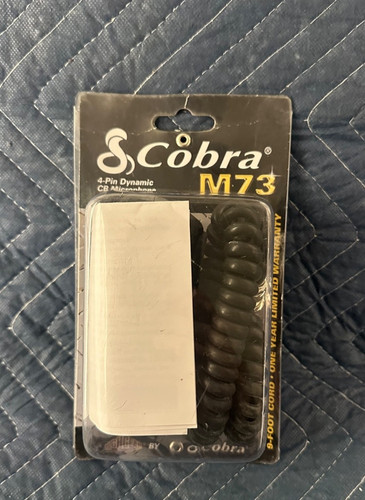 Cobra radio microphone - cobra,