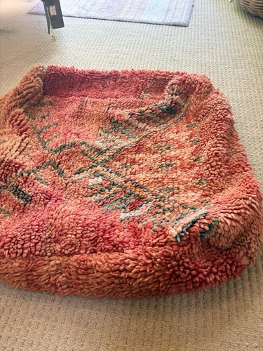 Vintage moroccan berber wool - moroccan,