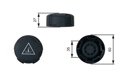 Gates coolant expansion tank - gates,