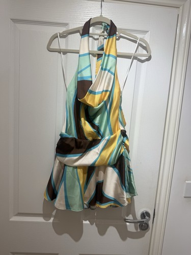 Zara printed halter neck - printed,