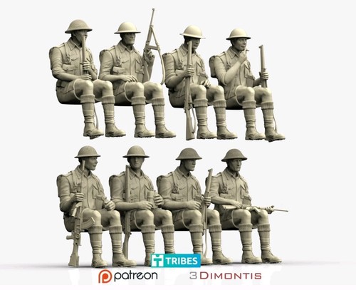 Wargaming ww2 british - 1:72,