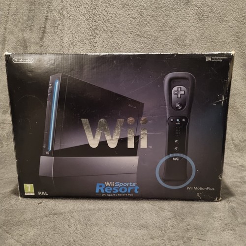 Nintendo wii black boxed - nintendo,