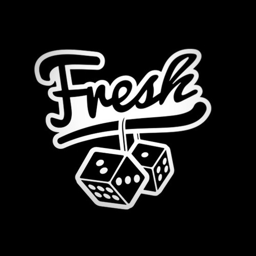 Fresh dice decal - fresh,