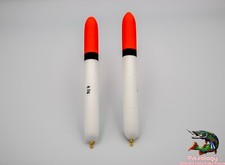 2x PIKE BALSA FISHING CIGAR FLOAT CATFISH ZANDER PERCH DEADBAIT PENCIL FLOAT