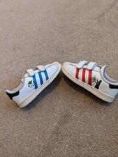 Kids Rare Adidas Ortholite Yoda X Darth Vader Rare Trainers Size 9.5k