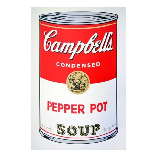 Andy warhol campbells pepper - campbells',