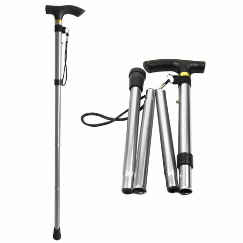 Folding walking stick - walking,