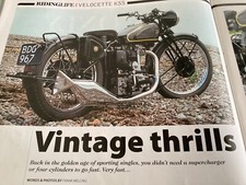 Velocette kss motorcycle - velocette,
