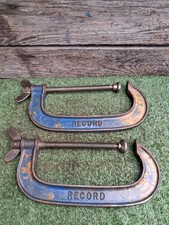 X2 Vintage Record 8" G Clamps