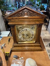 Antique Bracket Clock w&H please look 
