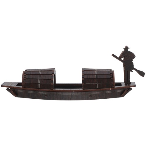 Vintage wooden fishing boat - wooden,