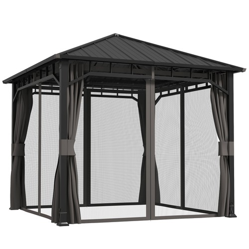 Hardtop gazebo with - 3, x