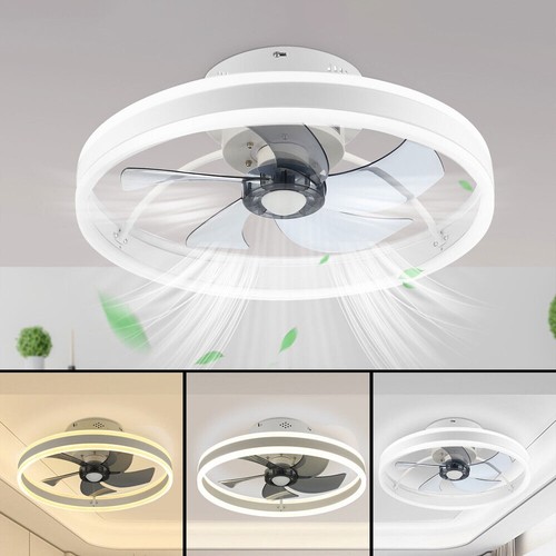 Large led ceiling fan with - large,