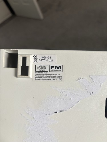 Electronics 4058 alarm - fm,