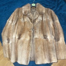 Real Red FOX fur women's coat