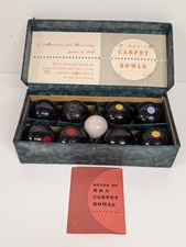 Vintage B&A Carpet Bowls Banda