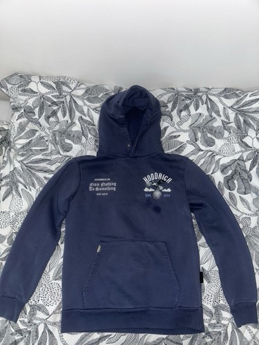 Hoodrich navy blue hoodie - navy,