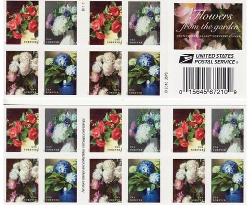 Usps flowers from garden - from, 2016
