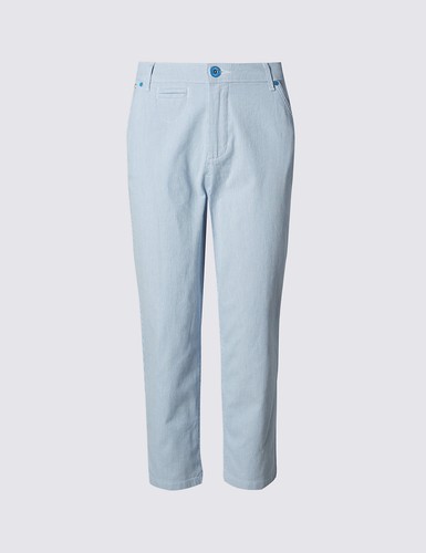 Women cropped trousers - women,