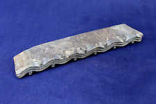 Old Hand-Carved Indian Wooden Printing Block - Rare Vintage Textile Stamp