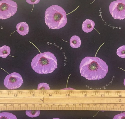 Fat quarter remembrance - quarter,