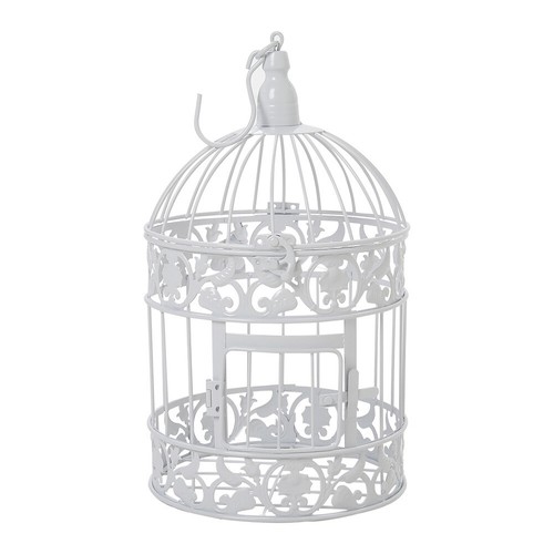 Large white metal - white, bird