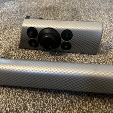 Carbon fibre style VAUXHALL ASTRA H / mark 5 HEADLIGHT SWITCH and dash trim 