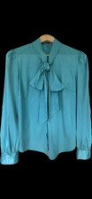 Hawes & Curtis Teal Satin