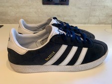 Adidas Gazelle size 5:5 Blue and white