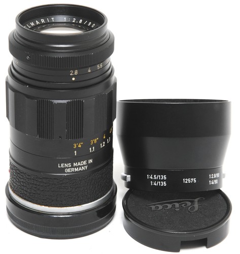 Leica elmarit 90mm lens - elmarit,