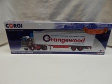 CORGI VOLVO F89 FRIDGE TRAILER GRANGEWOOD TRANSPORT LTD LONDON CC15602 MIB 1:50