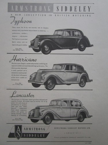 1947 pub armstrong siddeley - 3/1947,