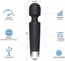 20 Speed Magic Massager Wand