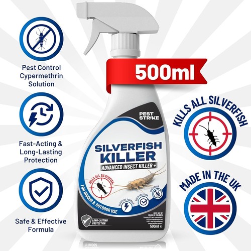 Silverfish killer spray 500ml - silverfish,