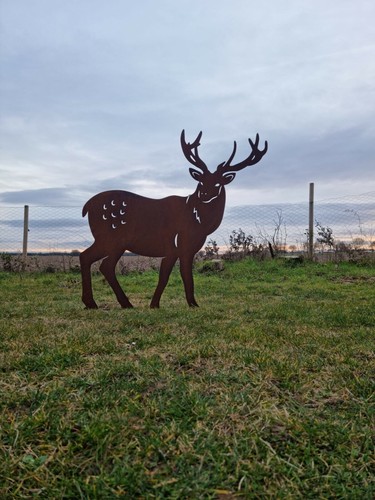 Garden statue stag big - garden,