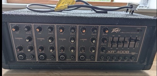 Peavey xr400 amplifier - peavey, pa