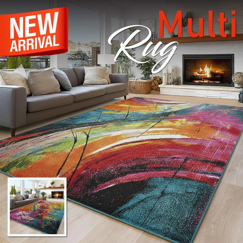 Rugs living room bedroom multi - bedroom,
