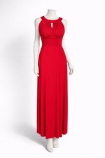 Sangria Red Maxi Dress UK 8