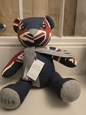 NEW JACK WILLS UNION JACK TEDDY BEAR 2016