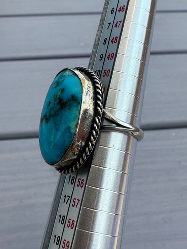 Sterling silver and turquoise - sterling,