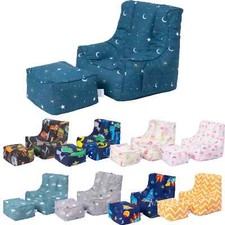 Kids bean bag chair - bag, with