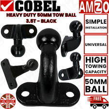 Cobel 50mm Tow Ball 3.5T Heavy Duty Corrosion Resistant ECE R55 Approved