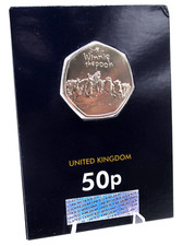 2021  Winnie the Pooh and Friends 50p Fifty Pence BU Coin