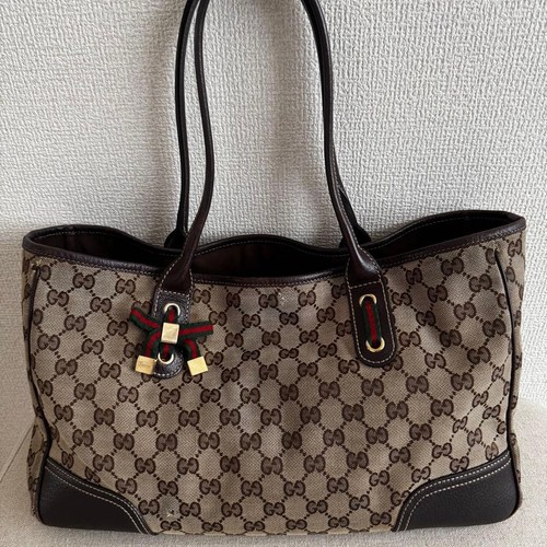 Gucci sherry line tote hand - line,
