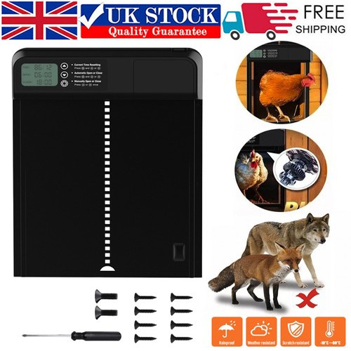 Automatic chicken coop door - coop,