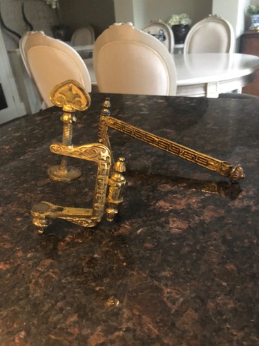 Antique victorian gilded brass - victorian,