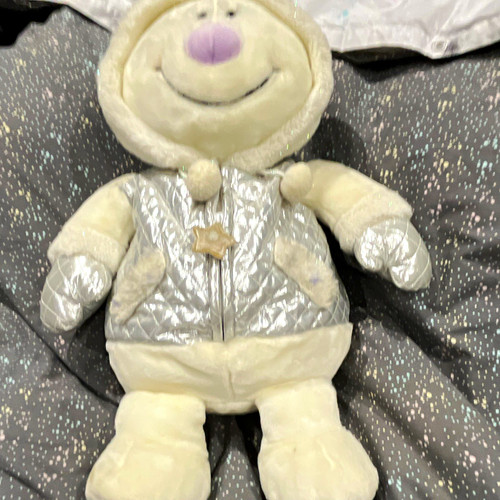 Snowman tesco teddy bear soft - tesco,